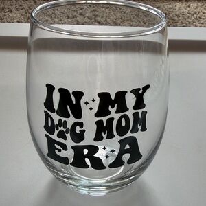 Dog Mom Wine Glass